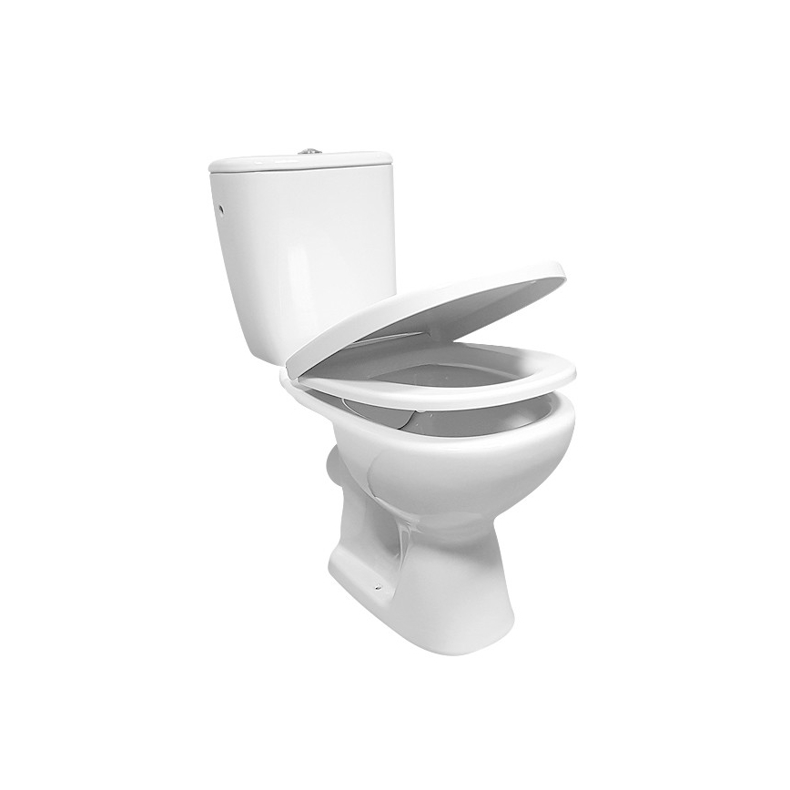 Cersanit K667-052 - Talno stoječe stranišče s straniščno desko ARTECO keramika/bela