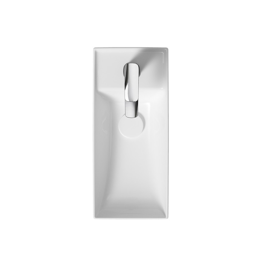 Cersanit K677-005 - Vgradni umivalnik LARGA 22x50 cm keramika/sijajno bela