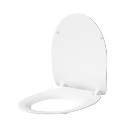 Cersanit K701-147 - Viseča WC školjka s sedežno desko SAVIO keramika/bela