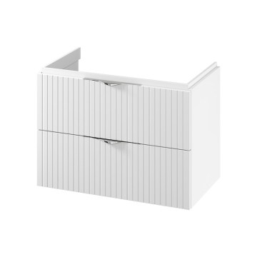 Cersanit S1015-004 - Viseča kopalniška omarica pod umivalnik TIRSO 80x55x45 cm bela