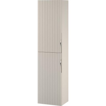 Cersanit S1015-006 - Viseča kopalniška omarica TIRSO 40x160x30 cm bež