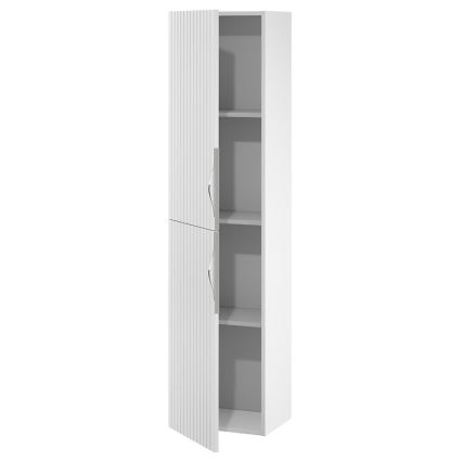 Cersanit S1015-010 - Viseča kopalniška omarica TIRSO 40x160x30 cm mat bela