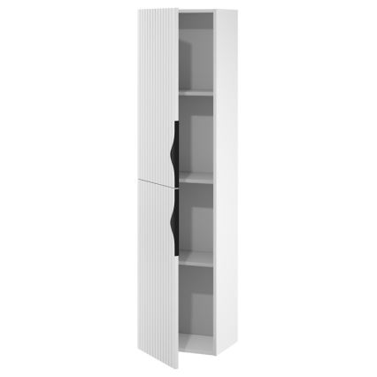 Cersanit S1015-010 - Viseča kopalniška omarica TIRSO 40x160x30 cm mat bela