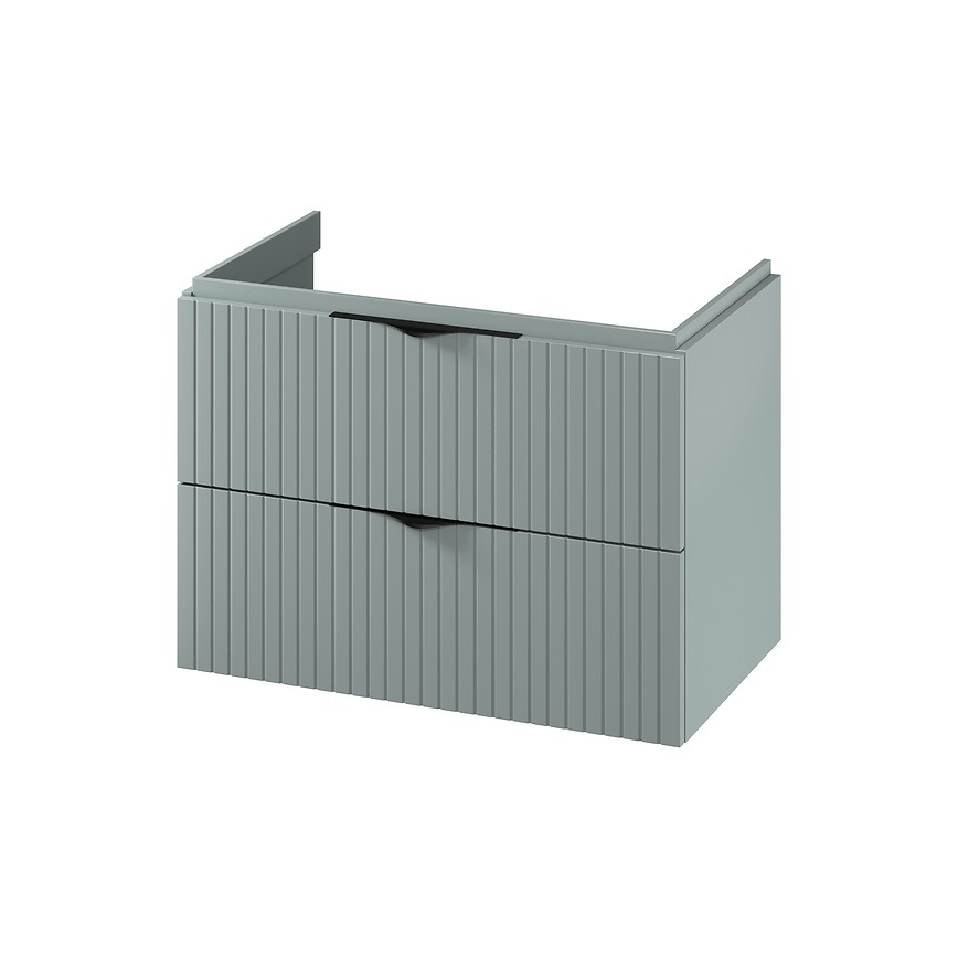 Cersanit S1017-001 - Viseča kopalniška omarica pod umivalnik TIRSO 80x55x45 cm mentolna