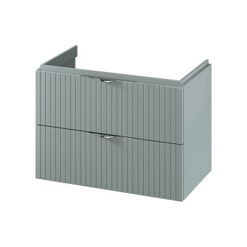 Cersanit S1017-001 - Viseča kopalniška omarica pod umivalnik TIRSO 80x55x45 cm mentolna