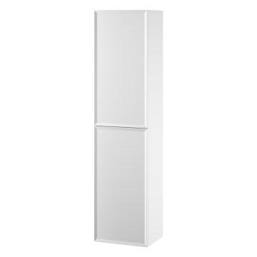 Cersanit S1021-010 - Viseča kopalniška omarica MILLE 40x160x30 cm matna bela