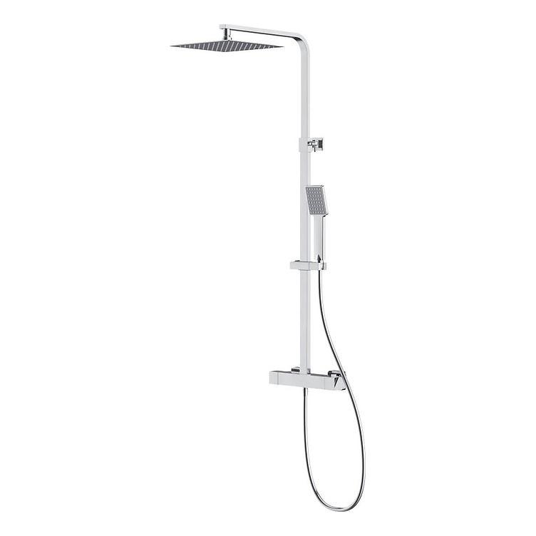 Cersanit S951-341 - Tuš set s termostatsko pipo CITY sijajni krom
