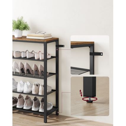 Čevljnik DAVOR rjav/črn