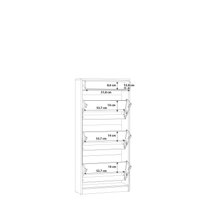 Čevljnik KAVI hrast artisan