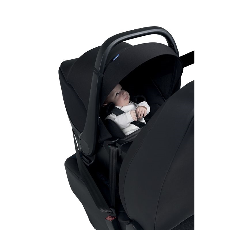 Chicco - Avtomobilski sedež KORY ESSENTIAL i-Velikost (40-80 cm) črna