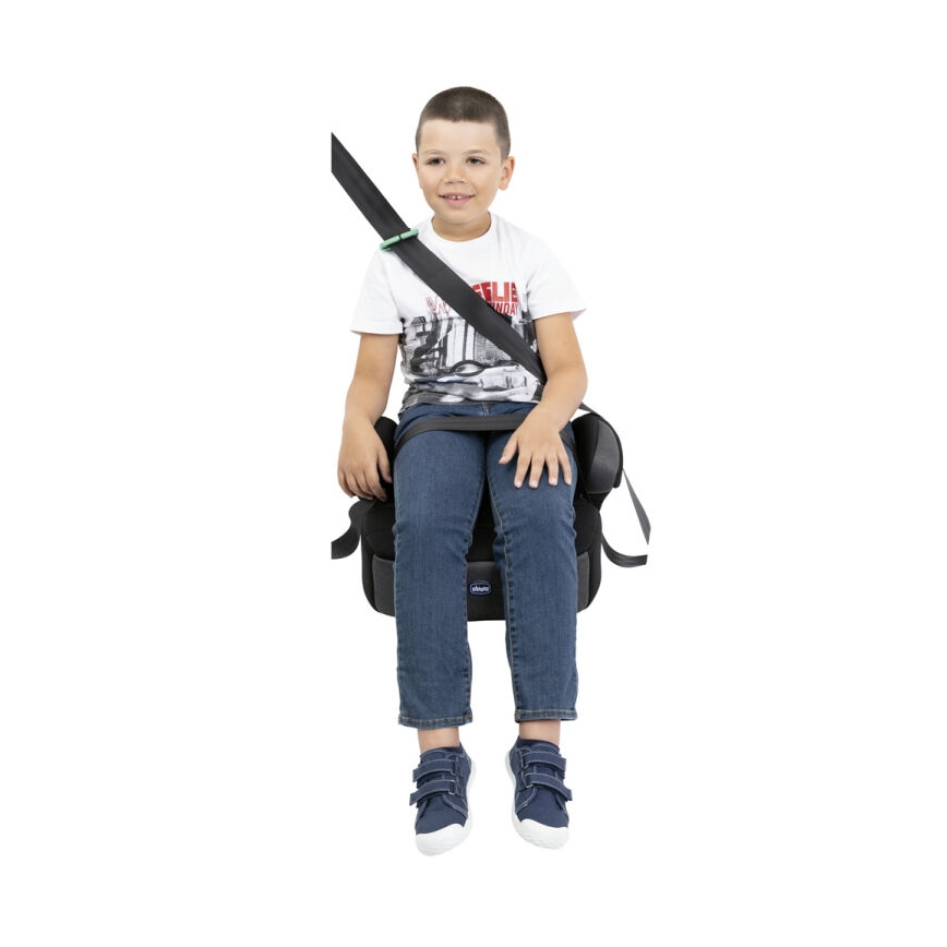 Chicco - Avtosedež QUASAR FIX i-Size (126-150 cm) črno/siv