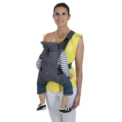 Chicco - Nahrbtnik za otroka EASY FIT siva