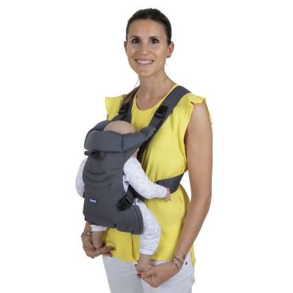 Chicco - Nahrbtnik za otroka EASY FIT siva