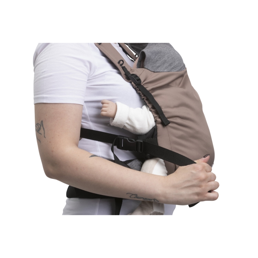 Chicco - Nahrbtnik za otroka SKIN FIT rjava