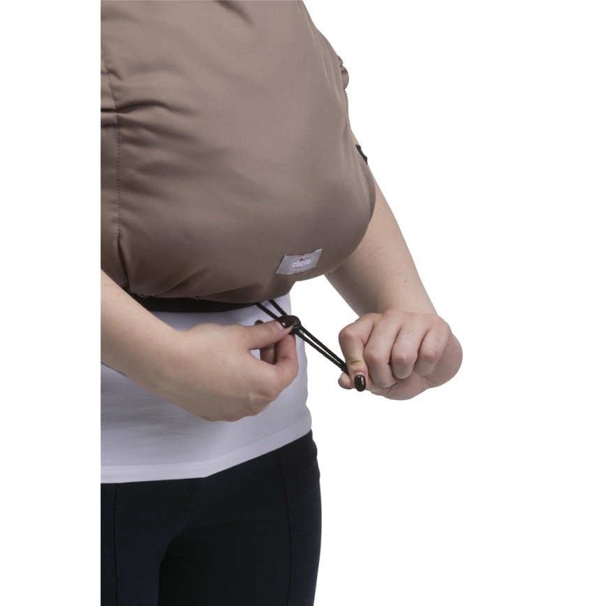 Chicco - Nahrbtnik za otroka SKIN FIT rjava