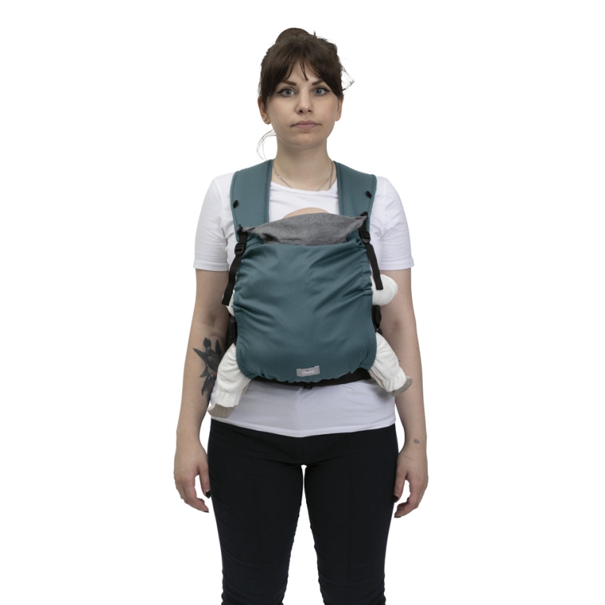 Chicco - Nahrbtnik za otroka SKIN FIT turkizna