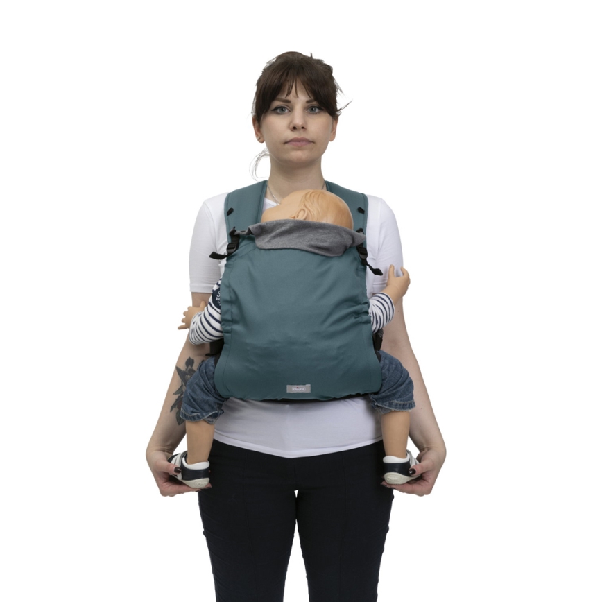 Chicco - Nahrbtnik za otroka SKIN FIT turkizna