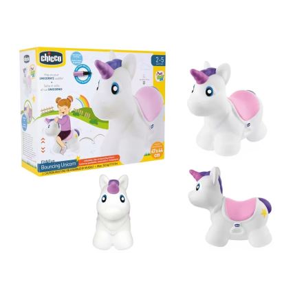 Chicco - Napihljiv odbijač UNICORN