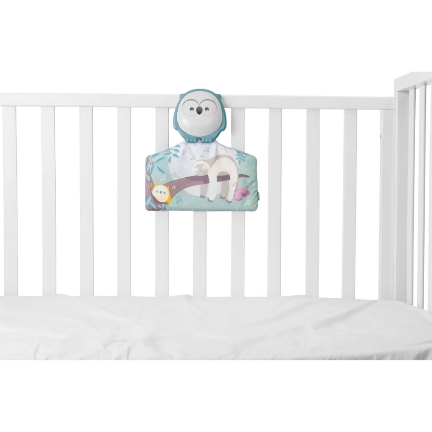 Chicco - Otroška blazina za igranje 2v1 sova