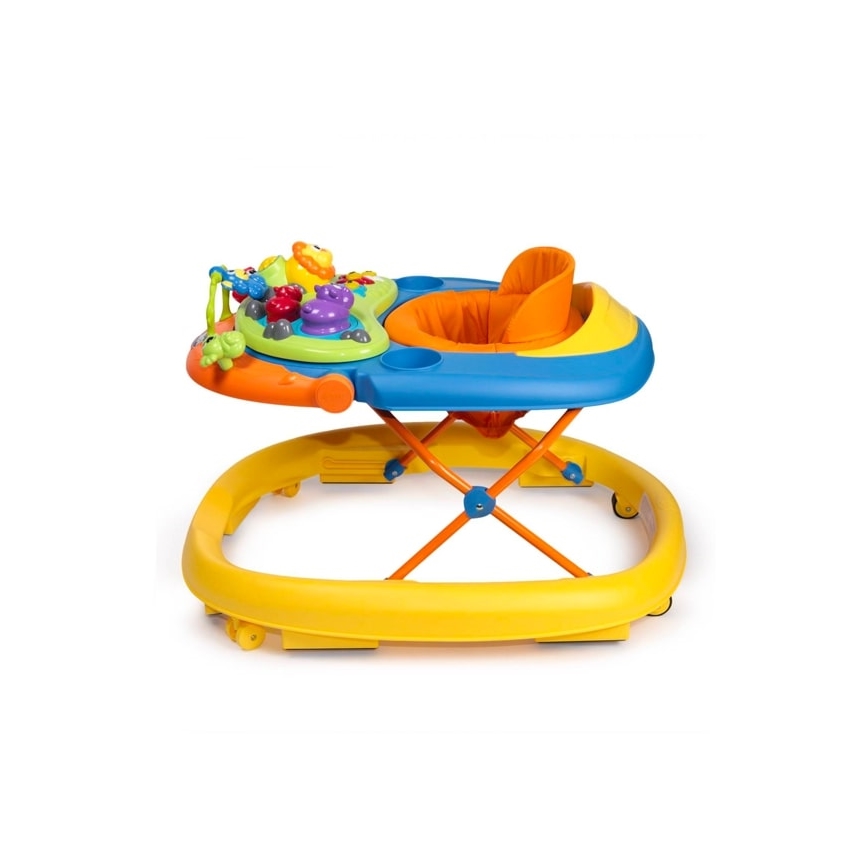 Chicco - Otroška hojica WALKY TALKY 2xAA rumena/modra