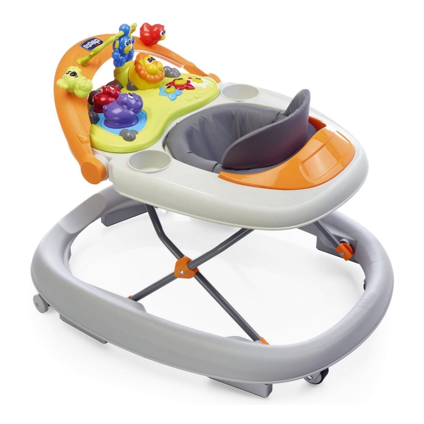 Chicco - Otroška hojica WALKY TALKY 2xAA siva
