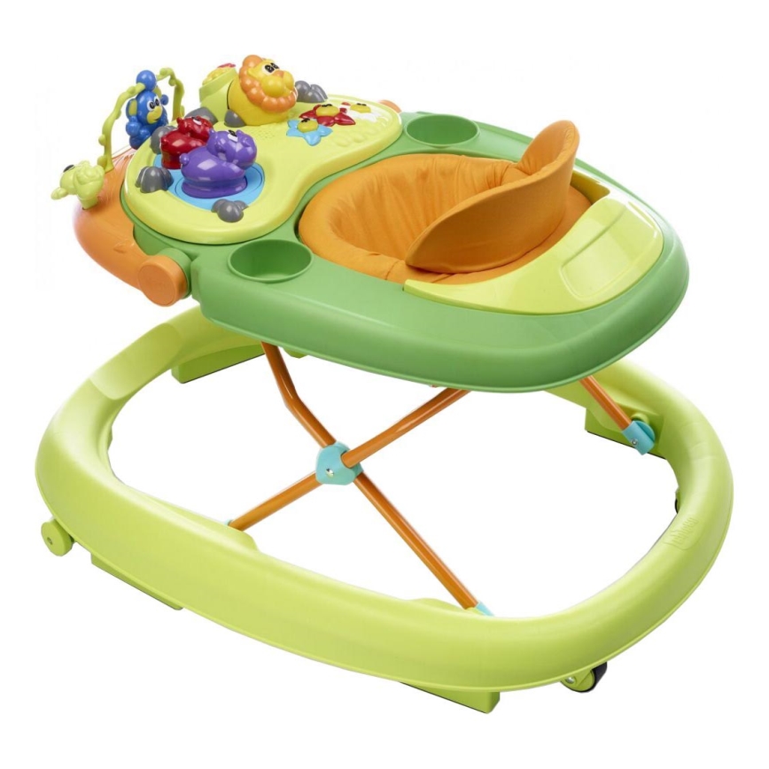 Chicco - Otroška hojica WALKY TALKY 2xAA zelena