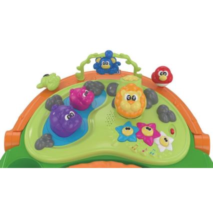 Chicco - Otroška hojica WALKY TALKY 2xAA zelena