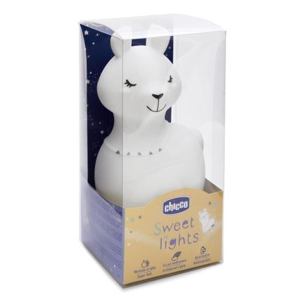 Chicco - Otroška nočna svetilka SWEET LIGHTS lama