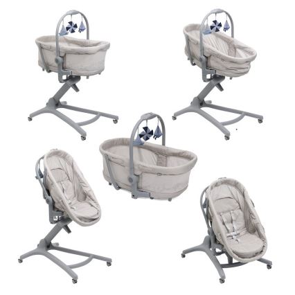 Chicco - Otroška posteljica 5v1 BABY HUG PRO bež