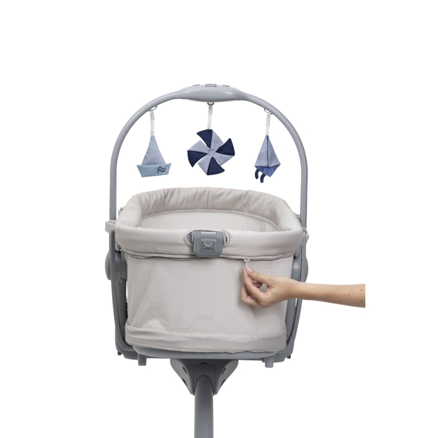 Chicco - Otroška posteljica 5v1 BABY HUG PRO bež