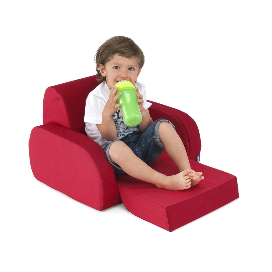 Chicco - Otroški fotelj TWIST rdeča