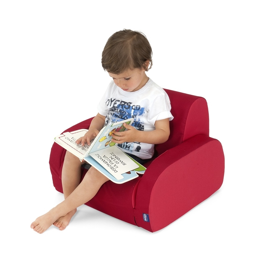 Chicco - Otroški fotelj TWIST rdeča