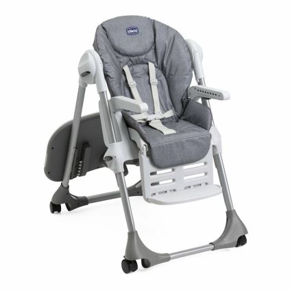 Chicco - Otroški jedilni stol Polly Easy siva