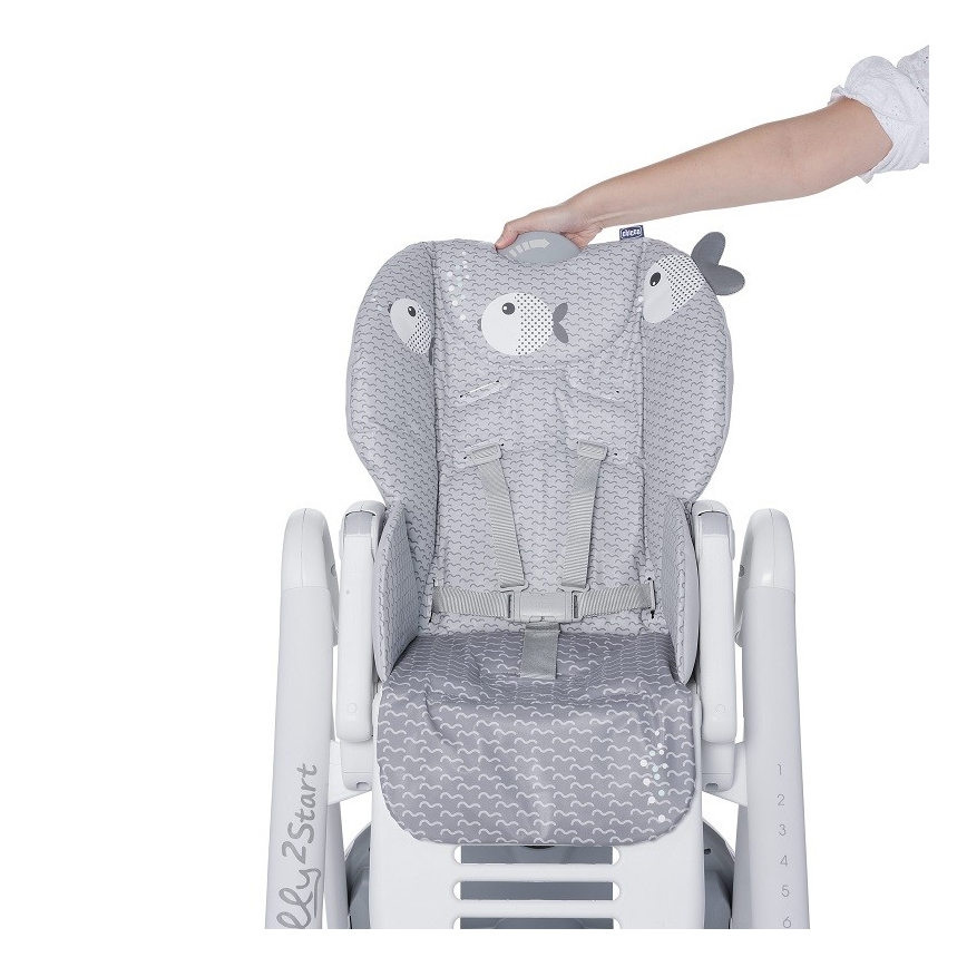Chicco - Otroški jedilni stol Polly2Start - Dots