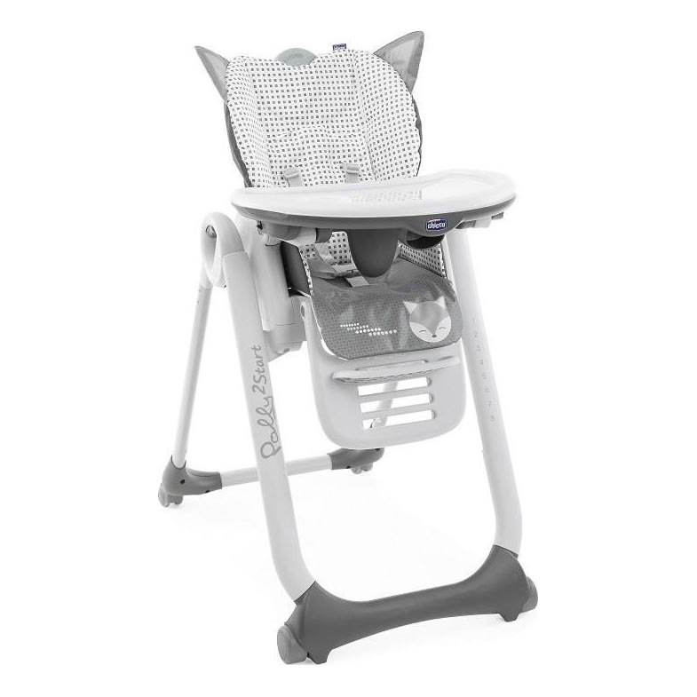 Chicco - Otroški jedilni stol Polly2Start - Foxy
