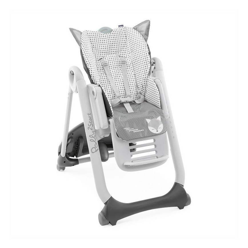 Chicco - Otroški jedilni stol Polly2Start - Foxy
