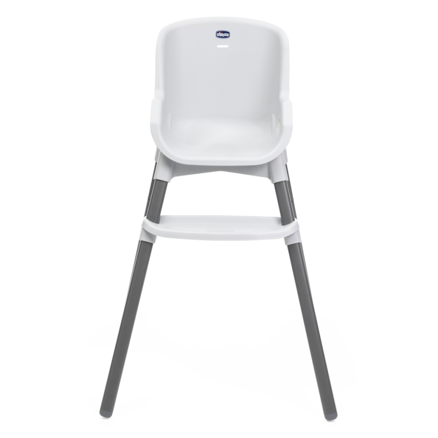 Chicco - Otroški jedilni stol ZEST 3v1 bela/siva