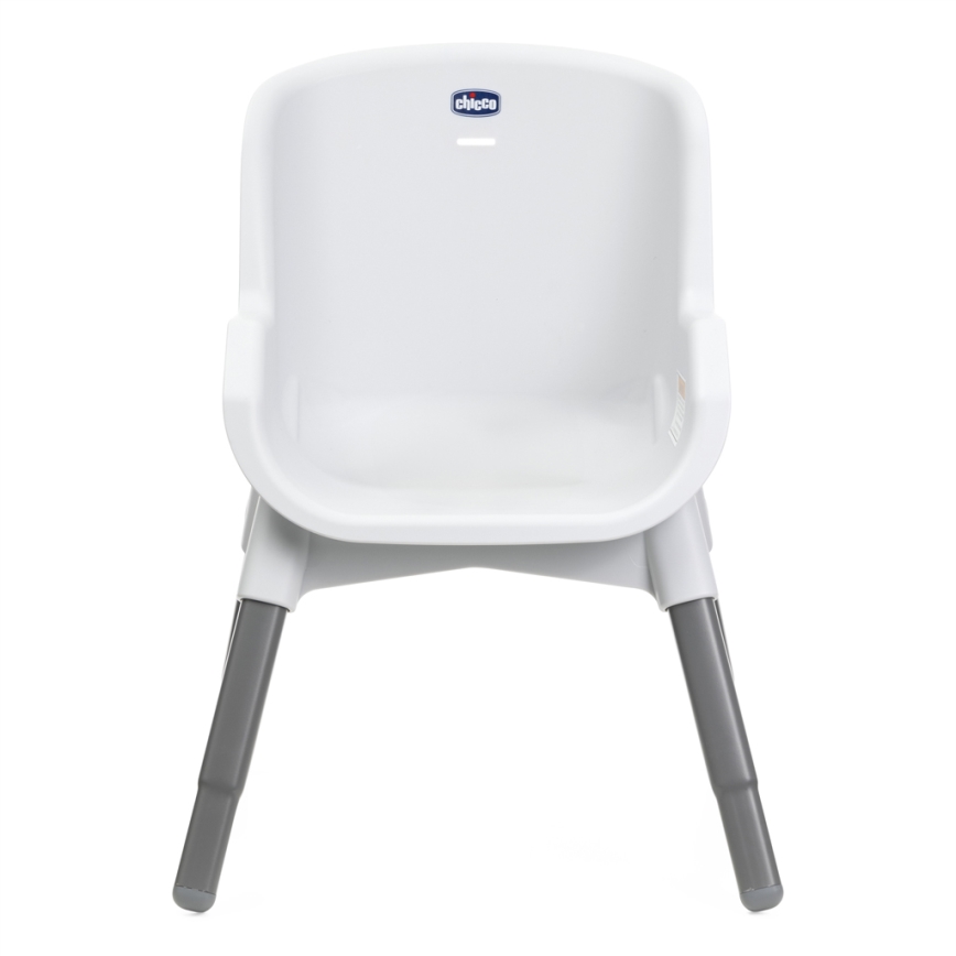 Chicco - Otroški jedilni stol ZEST 3v1 bela/siva
