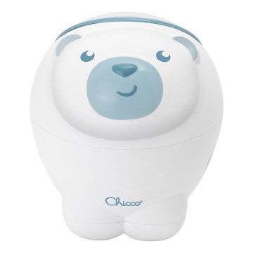 Chicco - Otroški projektor 2v1 POLAR BEAR 3xAA modra