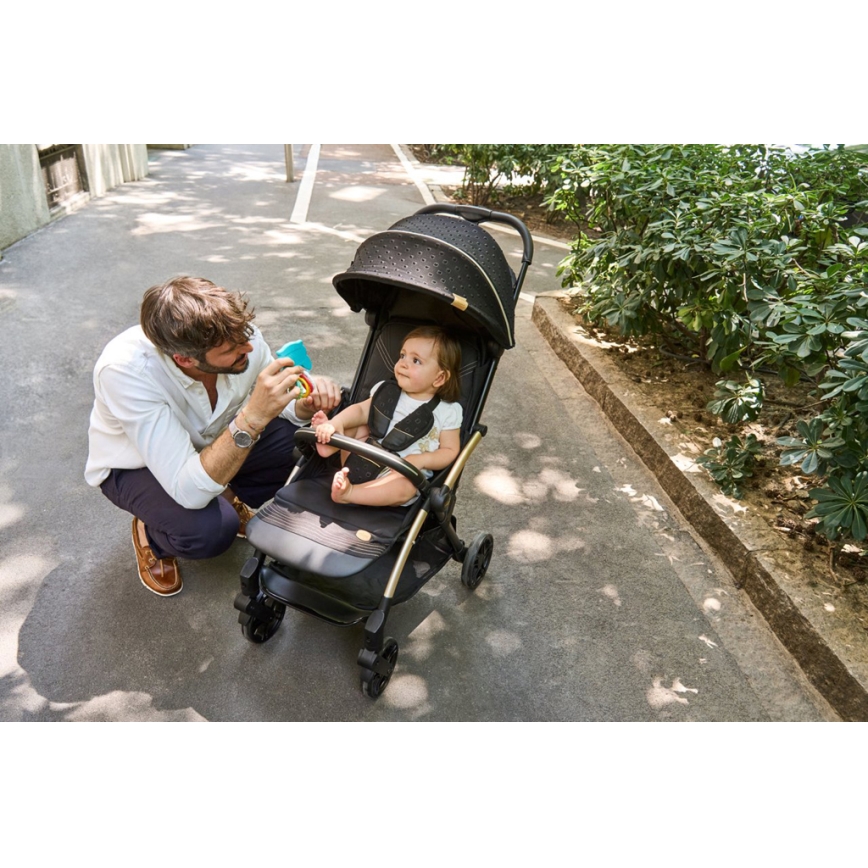 Chicco - Voziček GOODY XPLUS Black Re_Lux Eco+
