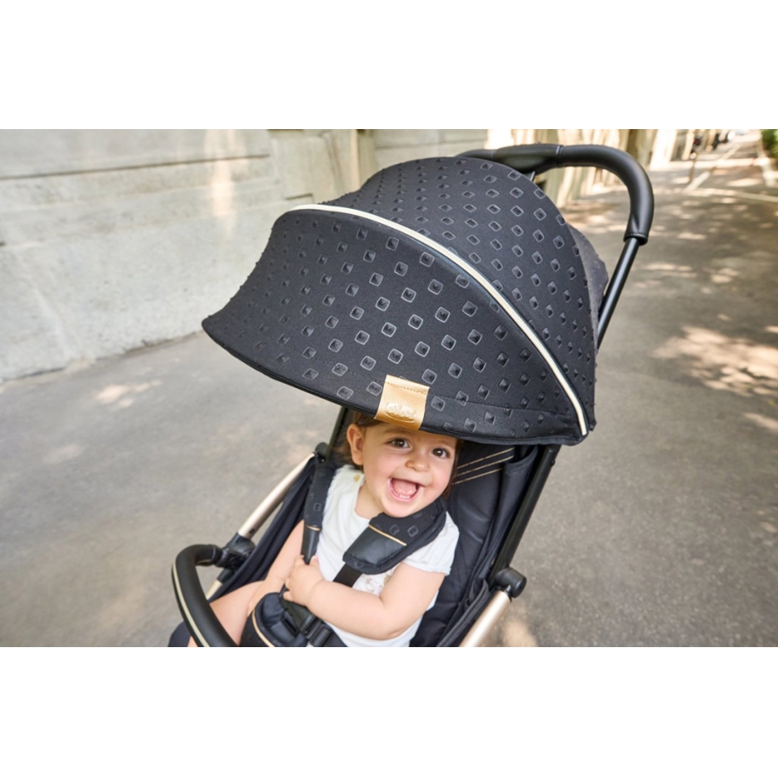 Chicco - Voziček GOODY XPLUS Black Re_Lux Eco+ + potisni avto ALL AROUND