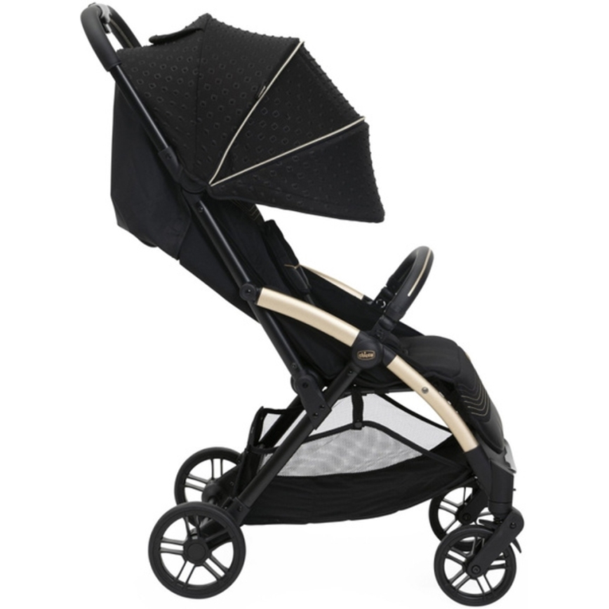 Chicco - Voziček GOODY XPLUS Black Re_Lux Eco+ + potisni avto ALL AROUND
