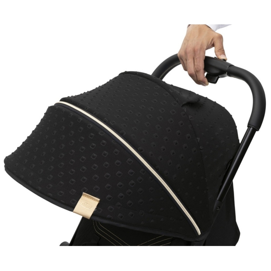 Chicco - Voziček GOODY XPLUS Black Re_Lux Eco+ + potisni avto ALL AROUND