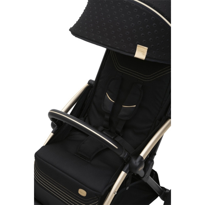Chicco - Voziček GOODY XPLUS Black Re_Lux Eco+ + potisni avto ALL AROUND