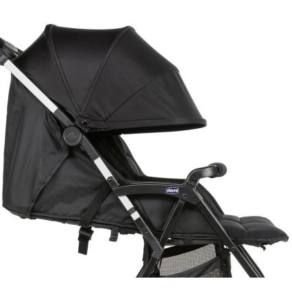 Chicco - Voziček za dvojčke OHLALA TWIN Black Night črna