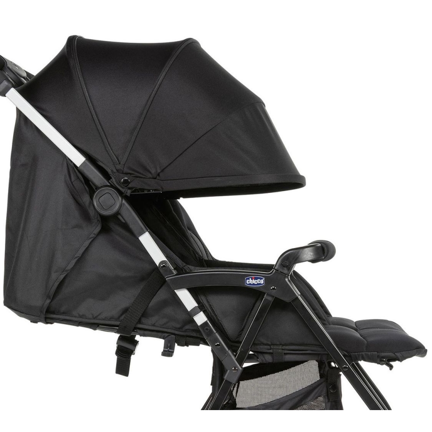 Chicco - Voziček za dvojčke OHLALA TWIN Black Night črna