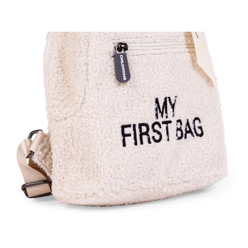 Childhome - Otroški nahrbtnik MY FIRST BAG kremna