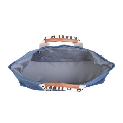 Childhome - Potovalna torba FAMILY BAG CANVAS modra