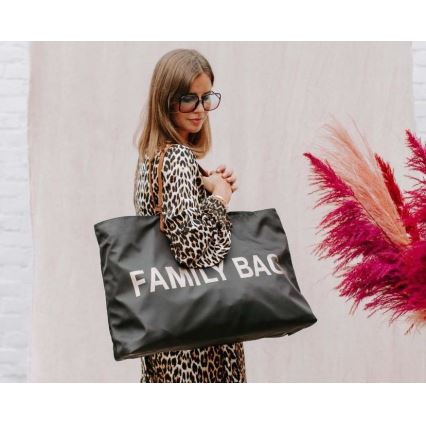 Childhome - Potovalna torba FAMILY BAG črna
