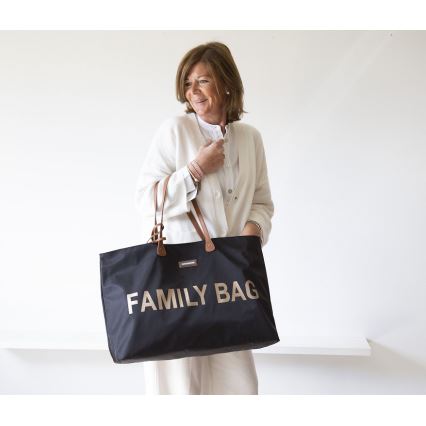 Childhome - Potovalna torba FAMILY BAG črna